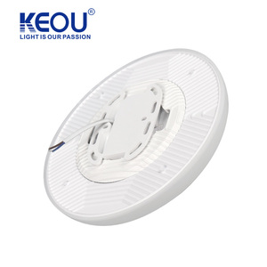 KEOU lampu panel led 3cct, pasang permukaan dapat diredupkan smd ramping led CIP lampu panel langit-langit