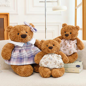 Großhandel kunden spezifische Pyjamas Teddybär Puppen Röcke Teddybär Plüschtiere Klauen maschinen Austausch für Puppen geschenke - Product Image 2