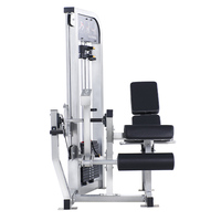 Máquina Comercial de Extensión de Piernas Sentado con Selector de Peso y Torre de Pesas para Entrenamiento de Fuerza de la Parte Inferior del Cuerpo