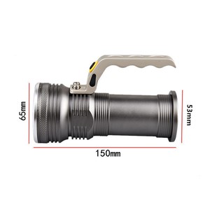 Lampe torche tactique étanche portable et lumineuse puissante lampe de poche 18650 lampes de poche à led - Product Image 5
