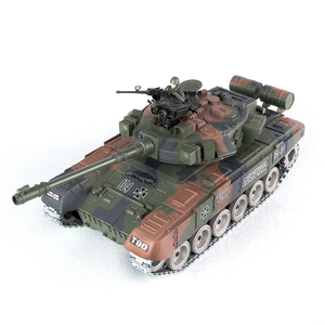 Modèle de char <span class=keywords><strong>russe</strong></span> <span class=keywords><strong>T90</strong></span> PRO en métal à l'échelle 1:18, prêt pour le combat, chars télécommandés avec fonctions de tir de balles PP et d'eau, fonctions de fumée, piles RC - Product Image 2