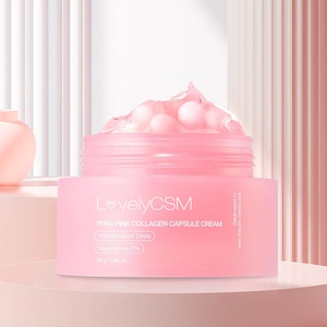 ครีมบำรุงผิวหน้าเมดิคิวบ์ แซลมอน ดีเอ็นเอ พีดีอาร์เอ็น คอลลาเจนสีชมพูแบบแคปซูล ผลิตตามสั่งขายส่ง ช่วยเพิ่มความชุ่มชื้นด้วยไนอะซินาไมด์ - Product Image 4