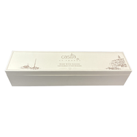 Boîte cadeau cosmétique haut de gamme personnalisée, réutilisable, écologique, recyclable, en carton, avec estampage à chaud doré
