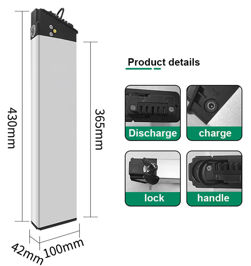 Hot Selling Mate X Bike Battery - 750w 48v 14ah Ebike Power