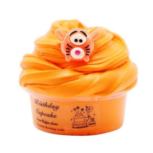 Cartoon Puff Monster Cotton <b>Slime</b> Toys Children Educational Fluffy Food Playdough Clay Toy - Product Image 1
