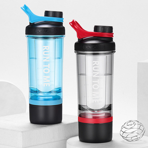 600ml Botellas de agua de proteína de plástico <span class=keywords><strong>Shaker</strong></span> Cup - Product Image 3