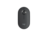 Souris sans fil Bluetooth silencieuse et élégante Logitech Pebble M350