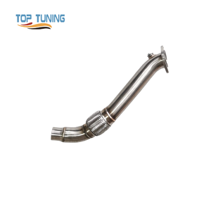 Tubos de Escape para <span class=keywords><strong>BMW</strong></span> <span class=keywords><strong>E46</strong></span> <span class=keywords><strong>330d</strong></span>/xd M57 M57N 1998-2005, Acero Inoxidable 304 - Product Image 3