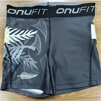 Aangepaste Uk Tag Panty Gesublimeerde Touch Tag Shorts Vrouwen Maori Tag Voetbal Spanks Bodem Bedrukt Dames Rugby Training Shorts