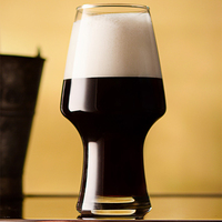 Chope à bière en verre Ocean pour sublimation, logo personnalisé, tasse à bière artisanale en cristal, style allemand, Pilsner, accessoires de bar pour dégustateur belge