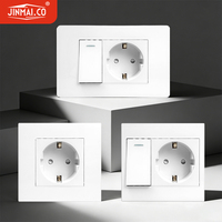 Precio de Fábrica, Enchufe Europeo de 16A, Enchufe Británico de 13A, Enchufe Universal para África, Dubái, Kenia, Enchufe para PC, Interruptor de Pared 146
