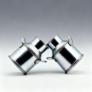 Miniatures de maison de poupée, accessoires miniatures pour maison, mini bidon de <span class=keywords><strong>lait</strong></span> en métal, seau en métal, décoration de jardin - Product Image 5