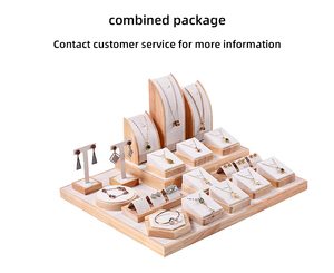 Роскошное кольцо Tongxing на заказ, ожерелье, дисплей, ювелирные изделия, реквизит, демонстрация портрета, ожерелье, подставка под грудь, деревянные серьги, упаковка для ювелирных изделий - Product Image 3