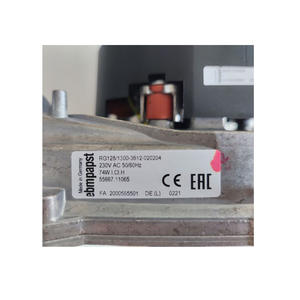 Ventilateur centrifuge de chauffage EC pour chaudière murale RG128/1300-3612-020204, 230V AC, 67W, 7400 tr/min, moteur de refroidissement 134m³/h - Product Image 6