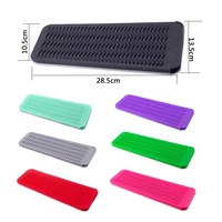Pochette en silicone professionnelle résistante à la chaleur pour fer à friser, pochette portable en silicone pour lisseur de cheveux