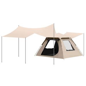 Strictly Selected Oxford Camouflage Four-Season Outdoor Camping <b>Canopy</b> <b>Tent</b> 2-In-1 Fully Automatic Quick-Open Folding - Product Image 1