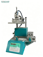 Máquina de Serigrafía Semiautomática Miniatura para Impresión de Etiquetas y Tubos, Impresora de Logotipos y Patrones de Alta Velocidad