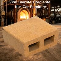 Brique de support pour four céramique Tynason Premium en Cordierite de Bauxite, excellente résistance aux chocs thermiques