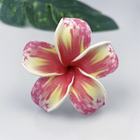 Supplier Pabrik Plumeria Busa EVA Jepit Rambut Bunga Dekoratif Pesta Tari Hawaii Buatan Aksesoris Wanita