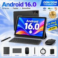 Tablette Android 10,1 pouces, processeur Octa Core, 20 Go de RAM, 128 Go de ROM, double Wi-Fi, tablette éducative avec clavier, personnalisation OEM ODM