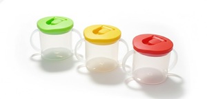 Taza de entrenamiento para bebé, producto en oferta, sin BPA, con tapa abatible, a prueba de derrames - Product Image 6