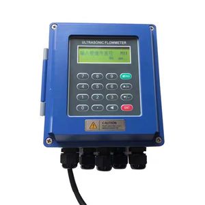 TUF-2000B 스마트 휴대용 초음파 유량계 센서 LCD 디스플레이 액체 물 오일 유량계 클램프 파이프 라인 OEM 지원 - Product Image 6