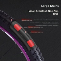 Produsen Sepeda Gunung 26-inci/24-inci Suspensi Ganda Garpu Pegas Hub 120-spline Rangka Baja Karbon Tinggi Rem Cakram Ganda
