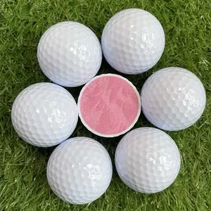 Bola de golfe para prática de golfe, bola para dirigir e alcance