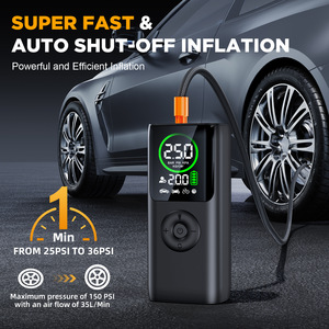 Démarreur de <span class=keywords><strong>batterie</strong></span> de <span class=keywords><strong>voiture</strong></span> 2-en-1 6000mAh/10000mAh avec pompe à air portable et lumière LED pour les urgences automobiles - Product Image 4