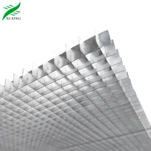 Air Conditioning System Aluminum Eggcrate Sheet Core Ceiling Wall Mounted Vent Louver Egg Crate Grille