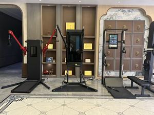 Máquinas de Gimnasio Inteligentes Modernas, Entrenador de Fuerza, Entrenador Integral de Fuerza Aeróbica de 15.6 Pulgadas para Gimnasio con Certificación CE, Directo de Fábrica - Product Image 2