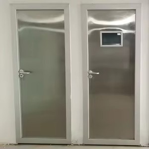 Puerta de Barrera Oscilante con Revestimiento de Plomo para Contención de Radiación, Protección Contra Rayos X Penetrantes en el Departamento de Radiología - Product Image 1