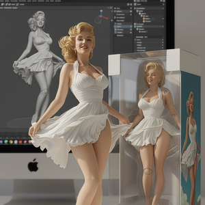 Personnalisation de modèles de mannequins féminins intelligents basés uniquement sur des photos et réalisation d'une restauration intelligente 1:1 - Product Image 3