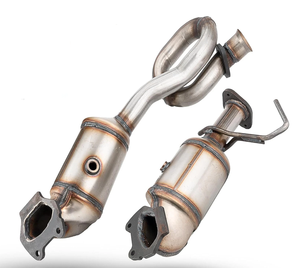 Vente en gros d'usine, pièces de rechange OEM, convertisseur catalytique en acier inoxydable Euro IV pour Jeep Wrangler 3.6L 2012-2016 - Product Image 5