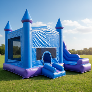 Châteaux gonflables modulaires 7 en 1 avec toboggan, bannière, château gonflable, gonflable d'extérieur, commercial - Product Image 5