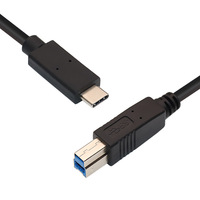 Câble d'imprimante USB 3.0 30A mâle vers mâle B, câble adaptateur de disque dur d'origine usine, câble de données à tête carrée en cuivre pur