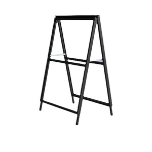 Support d'affichage double face en métal Zhiguang H02 à <span class=keywords><strong>prix</strong></span> d'usine avec cadre pliable autoportant pour panneaux publicitaires - Product Image 1