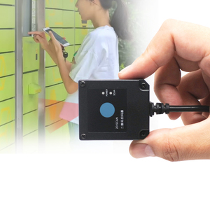 Lecteur de codes OCR MRZ, PDF417, <span class=keywords><strong>QR</strong></span>, codes-barres 2D et 1D EDOO combiné, lecteur de carte d'identité, scanner industriel à montage fixe USB RS232 pour contrôle d'accès - Product Image 3