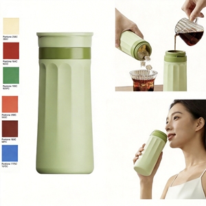 <strong>2026</strong> <strong>New</strong> Arrivals 2 In 1 Ice Cube Bottle Easy Release Leak-proof Ice Cube Mold Maker Coffee Drinking Cups With Lid - Product Image 1