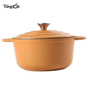 <span class=keywords><strong>Olla</strong></span> <span class=keywords><strong>de</strong></span> Hierro Fundido Esmaltado Global Reach Source Foundry, Compatible <span class=keywords><strong>con</strong></span> Múltiples Estufas, para Uso en Interiores - Product Image 2