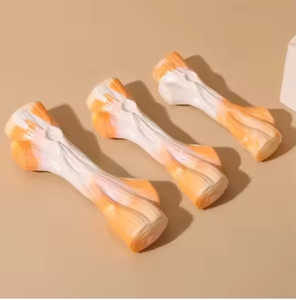 Thân Thiện Với Môi Nylon Vỏ Cây <span class=keywords><strong>Chew</strong></span> Đồ Chơi Cho Vừa Lớn Giống Chó Sức Khỏe Nha Khoa Mọc Răng Cứu Trợ Và Hung Tích Nhai An Toàn Bền - Product Image 3