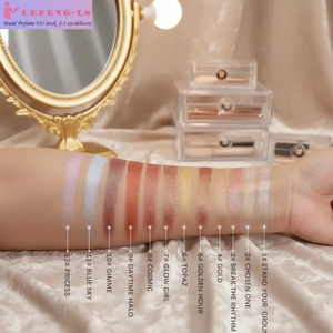 Paleta Cuadrada Transparente de 12 Colores, Iluminador en Polvo Prensado, Bronceador <span class=keywords><strong>con</strong></span> Logotipo Personalizado, Iluminador de Marca Privada, Mineral TT - Product Image 3