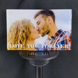 Lámpara <span class=keywords><strong>de</strong></span> decoración <span class=keywords><strong>de</strong></span> Cementerio Conmemorativo personalizada, sublimación <span class=keywords><strong>de</strong></span> energía solar, luz acrílica, regalo <span class=keywords><strong>de</strong></span> <span class=keywords><strong>amor</strong></span> perdido - Product Image 2