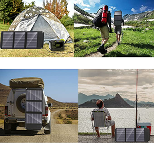 Wholesale Waterproof 30W Foldable Travel and Campning <b>Portable</b> <b>Solar</b> 915F Travel Home Car Accessories 915F - Product Image 2
