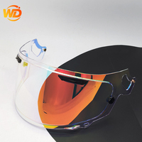 Nouvelle visière de remplacement pour casques intégraux Arai RX-7X XD NEO ASTRO-GX - Résistante aux rayures, imperméable, protection UV, moto