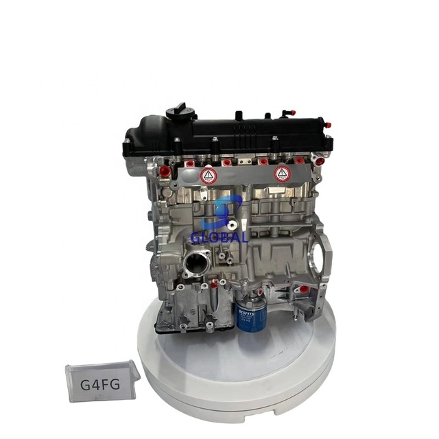 G4FG Korean Car Engine Elantra MD K2 Yuena Freddy K3 G4FG Engine for Hyundai Kia OEM 21101-2BB20 211012BB13 211012BB12