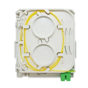 Fiber 1 Port Surface Mount Hộp Bàn FTTX <span class=keywords><strong>FTTH</strong></span> <span class=keywords><strong>Box</strong></span> <span class=keywords><strong>Terminal</strong></span> <span class=keywords><strong>Box</strong></span> Với SC LC Adapter - Product Image 3