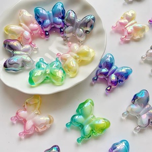 ลูกปัดอะคริลิกแบบเจาะรูตรงไล่ระดับสี2.2มม. ลูกปัดแบบทำมือแบบทำมือสำหรับทำเครื่องประดับวัสดุอุปกรณ์เสริม - Product Image 5