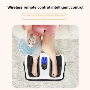 Masseur Shiatsu pour les jambes et les pieds, amélioration de la circulation, soulagement de la douleur, télécommande sans fil, machine de massage des mollets, soulagement de la fasciite plantaire - Product Image 4
