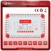Gecen Satellite Multiswitch avec 16 sorties pour 4 antennes paraboliques modèle MS-1716LC